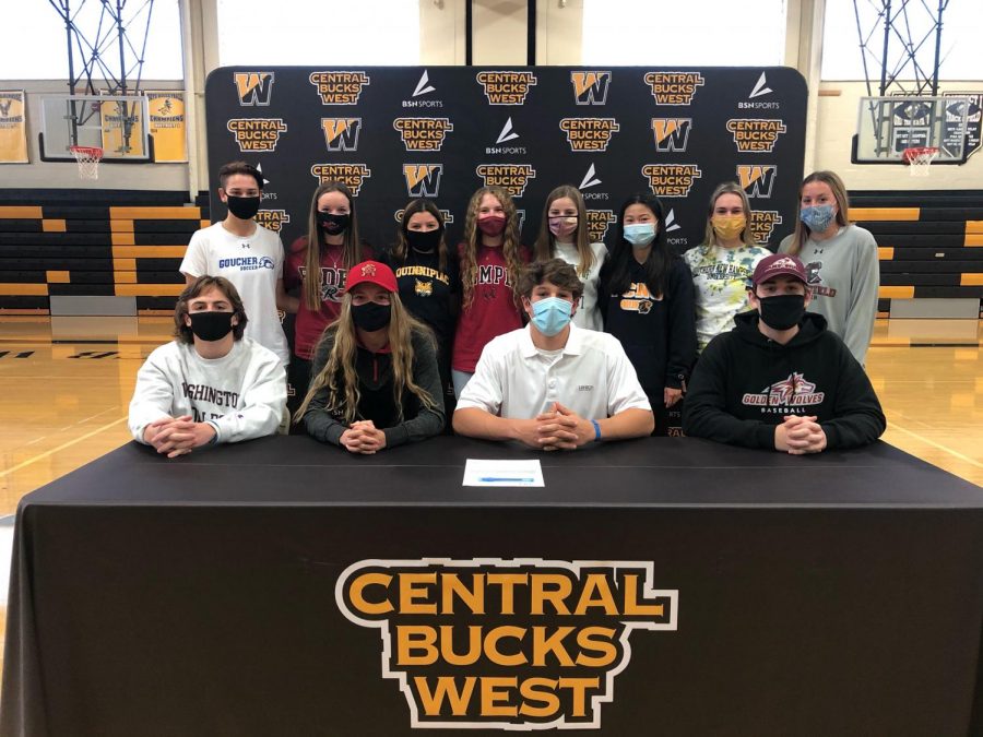 CB West Student Athletes who have Signed with a College