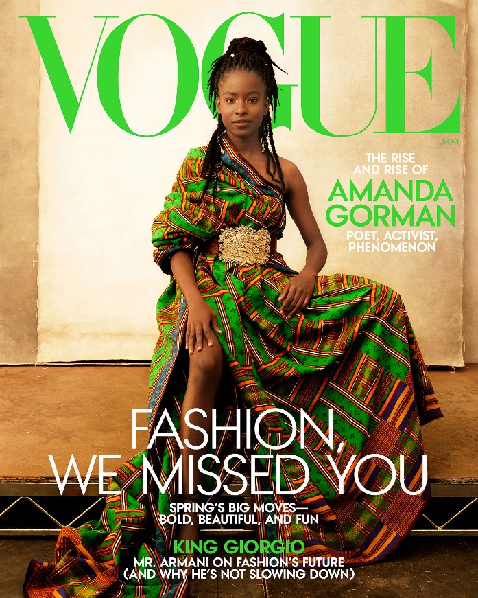 Poet Amanda Gorman is featured on the cover of Vogue - CNN Style